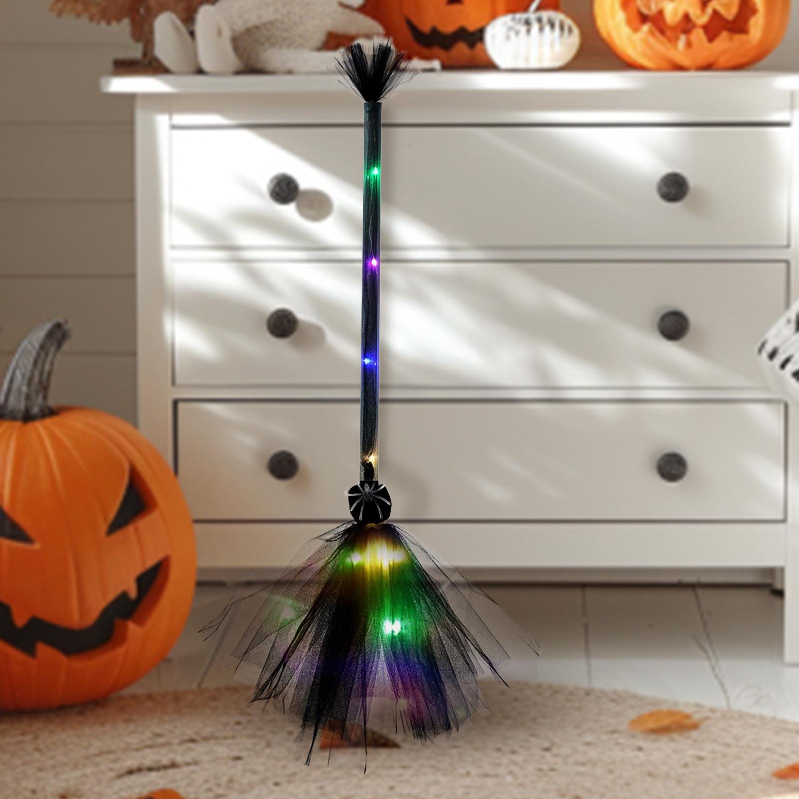 Kids Outdoor Broom - Cadı Süpürgesi Fileli Pilli Hafif Parti