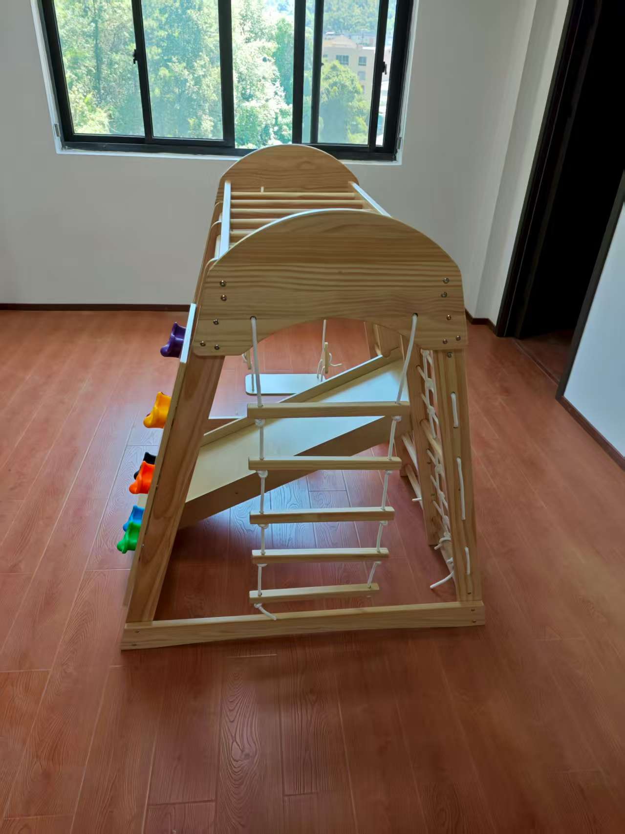 Ahşap Çocuk Tırmanma Çerçevesi - Kids Outdoor Climbing Frame incelemesi ve fiyatı
