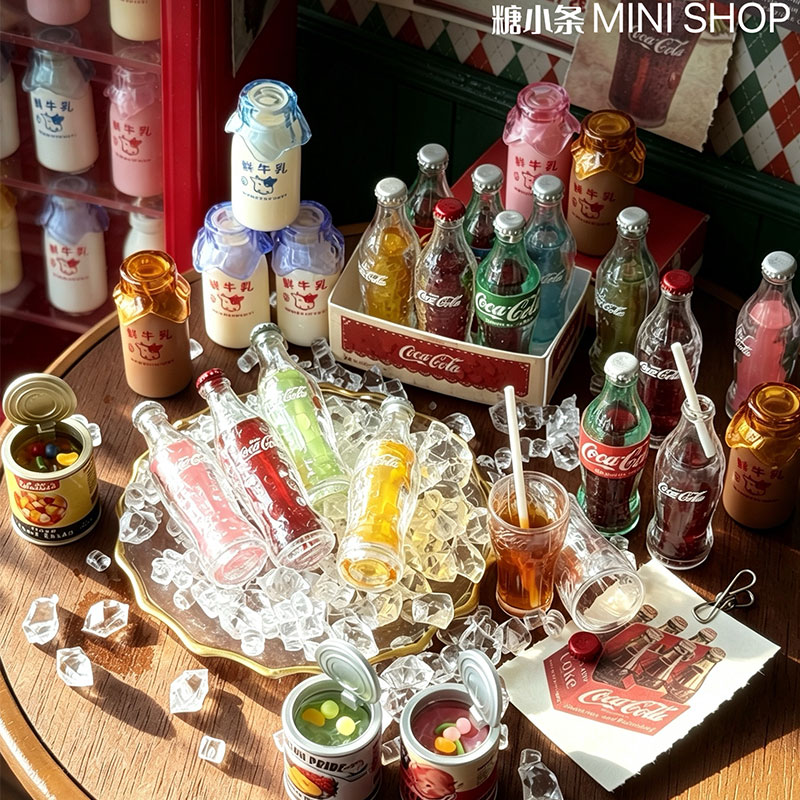 Mini Kola Süt Şişesi Seti 6 Re - Kids Outdoor Kitchen Accessories incelemesi ve fiyatı