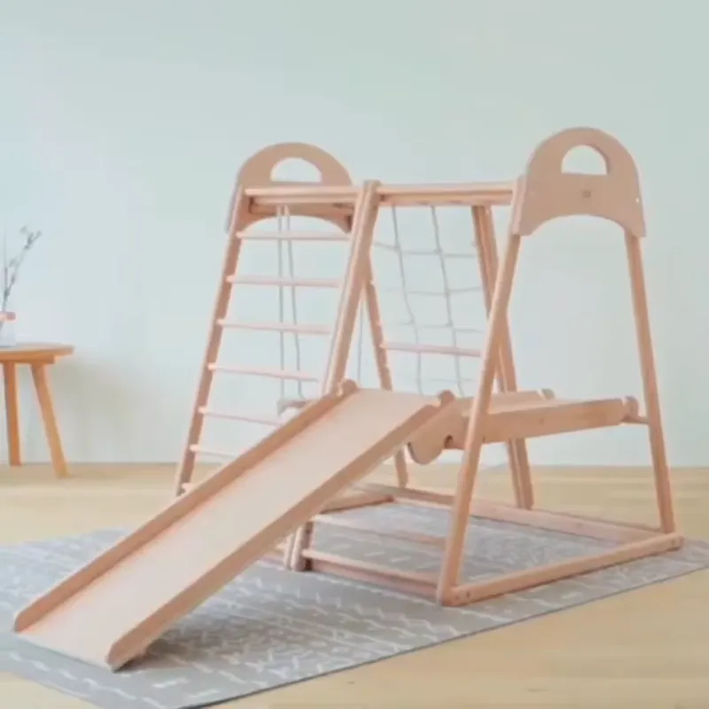 Çocuklar için Montessori Ahşap - Kids Outdoor Climbing Frame incelemesi ve fiyatı